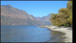 lake by Queenstown