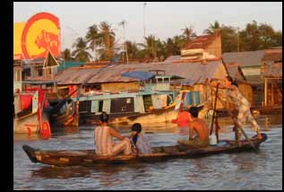 sunset boat