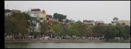 Hanoi lake scene